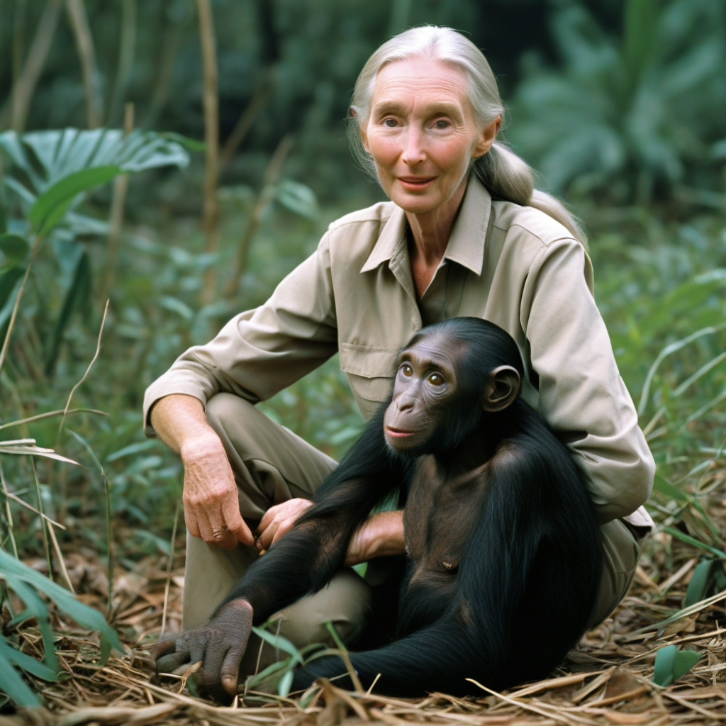 Jane Goodall : en images, une vie au service de la nature