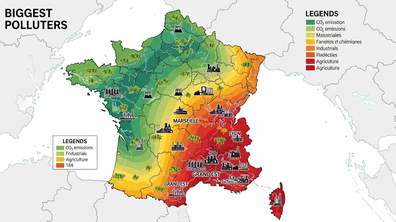Environnement. CARTOGRAPHIE - Qui sont les industriels les plus pollueurs en France ?