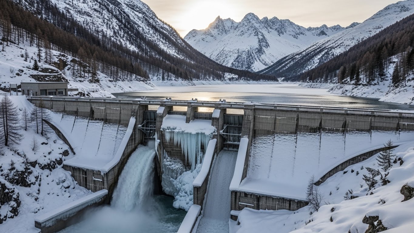 « La moitié de la production d'énergie se fait l'hiver » : pourquoi la saison est essentielle pour les barrages des Alpes